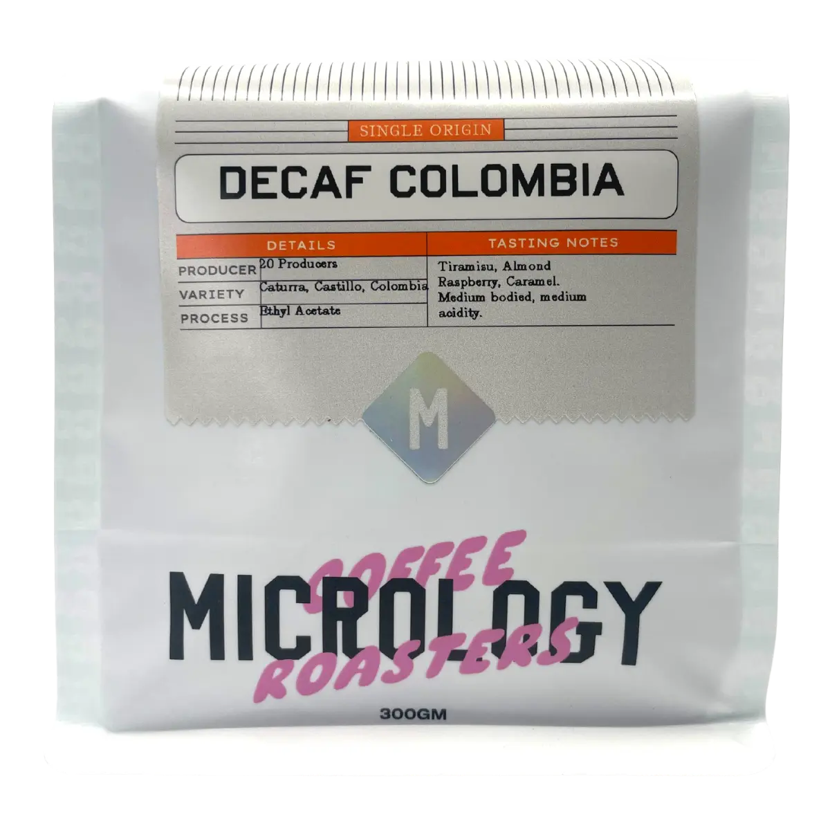 Decaffeinated Colombia Micrology