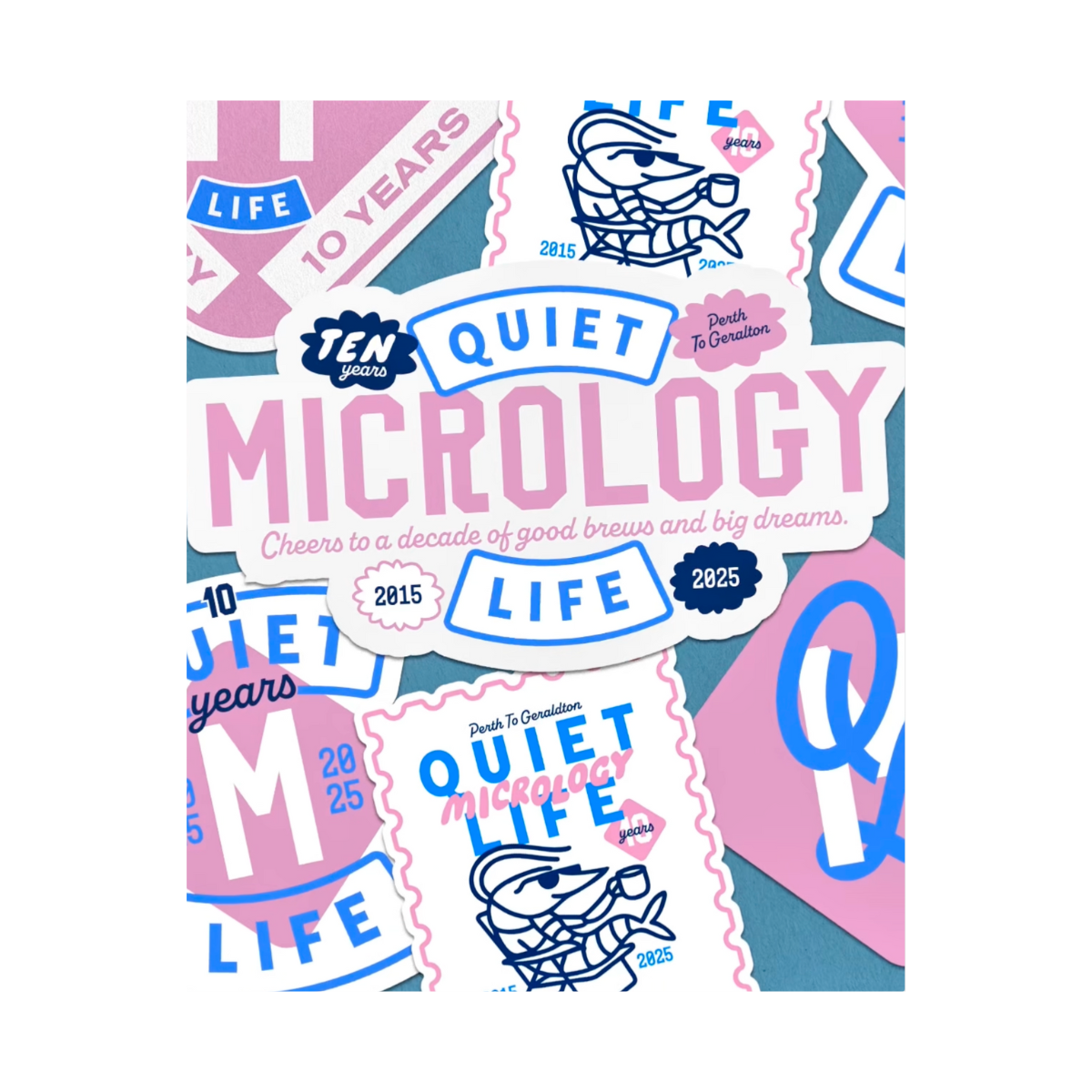Micrology x Quietlife Sticker Pack