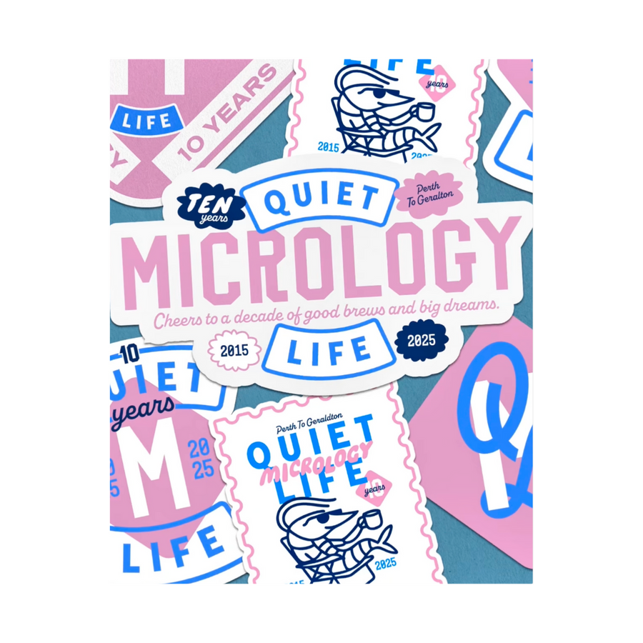 Micrology x Quietlife Sticker Pack