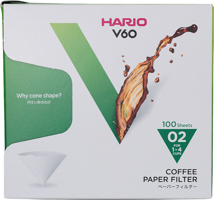 Hario V60 Paper Filters - White