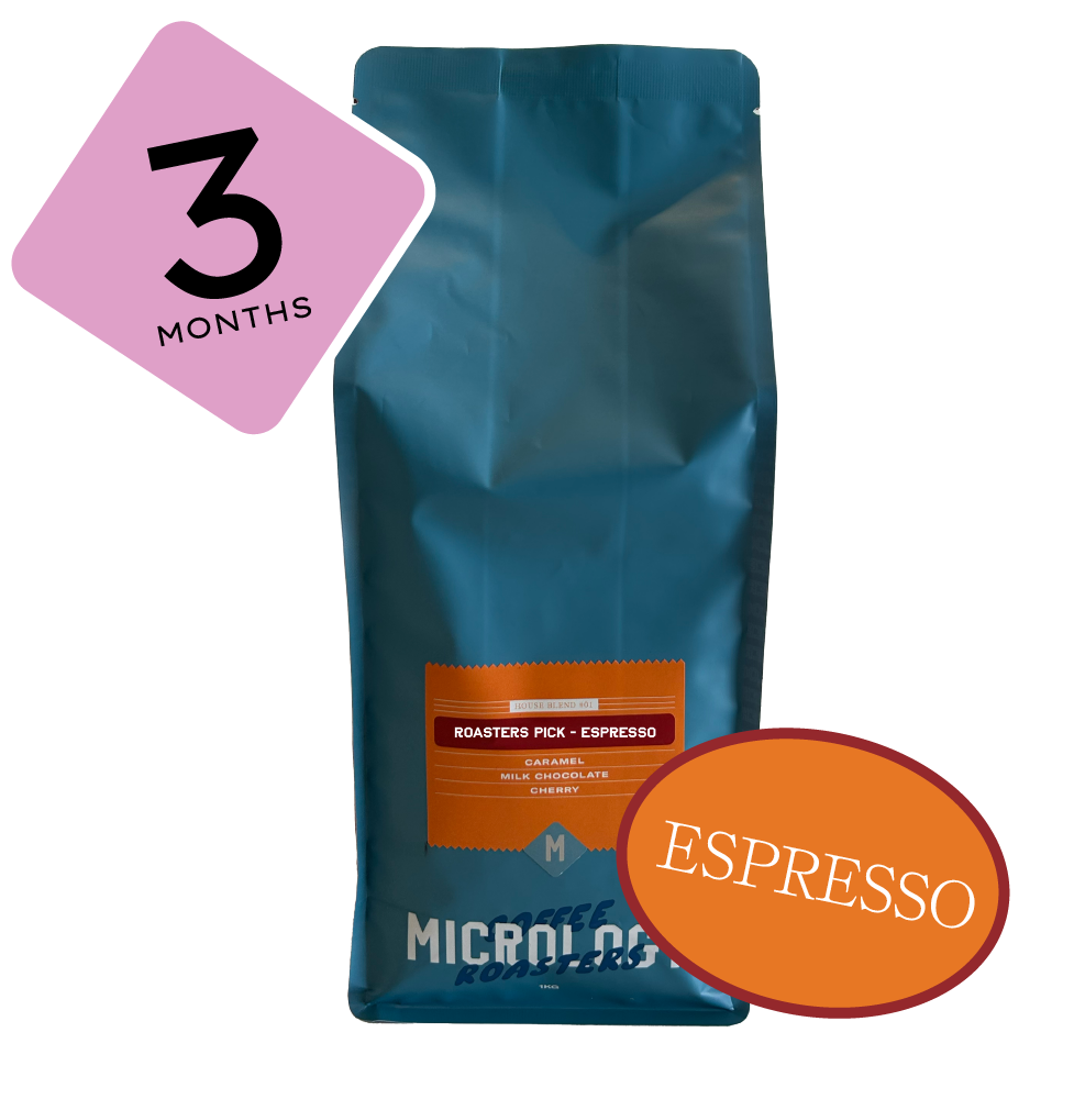 3 Month Prepaid Gift Subscription Roasters Pick Espresso