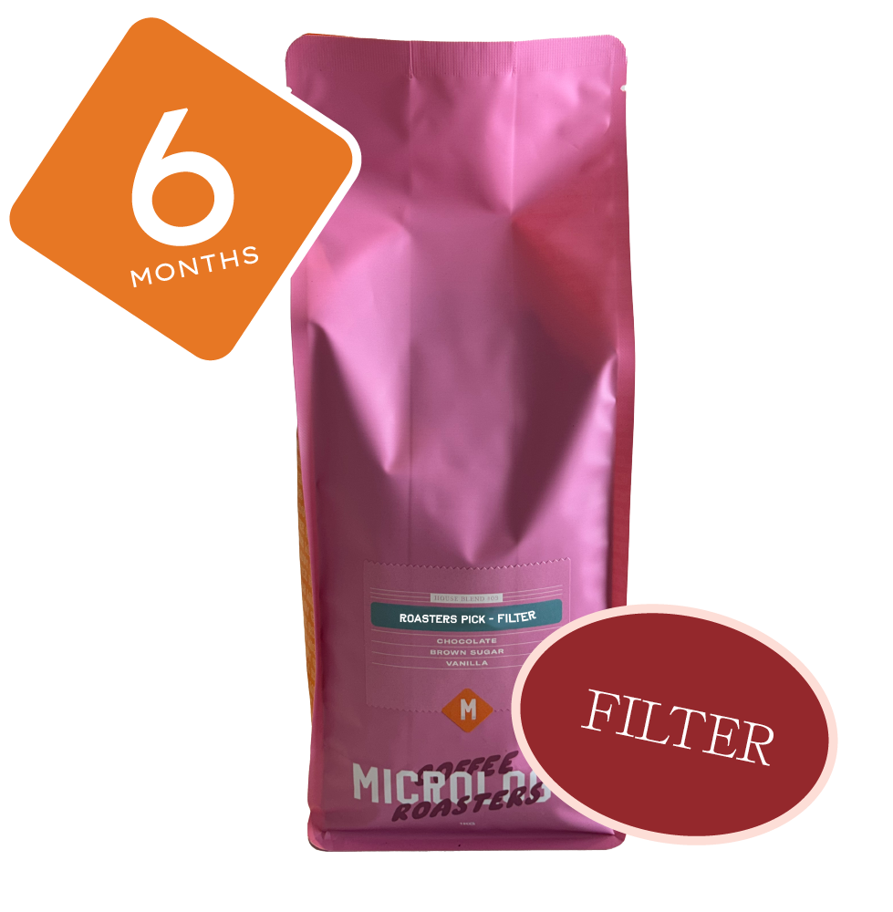 6 Month Prepaid Gift Subscription Roasters Pick Filter