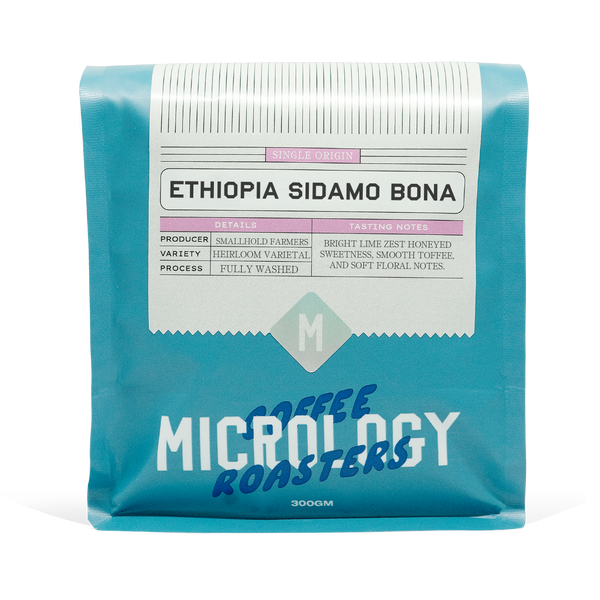 Ethiopia - Sidamo Bona "Grade 1" - Washed Arabica - Espresso