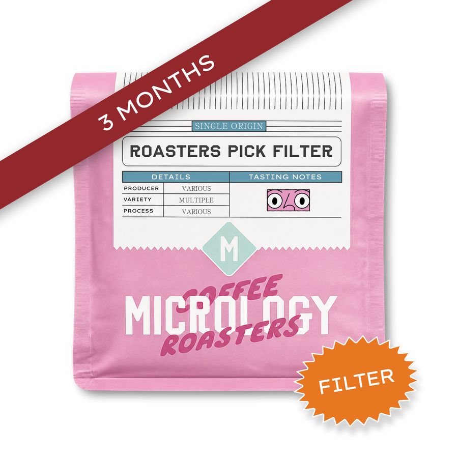 3 Month Prepaid Gift Subscription Roasters Pick Filter